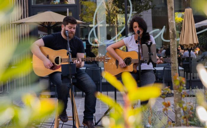 Guitariste live à l'apéro coloft