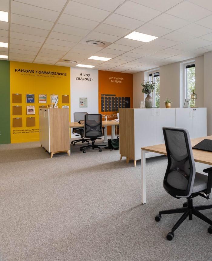 espaces de bureaux partagés