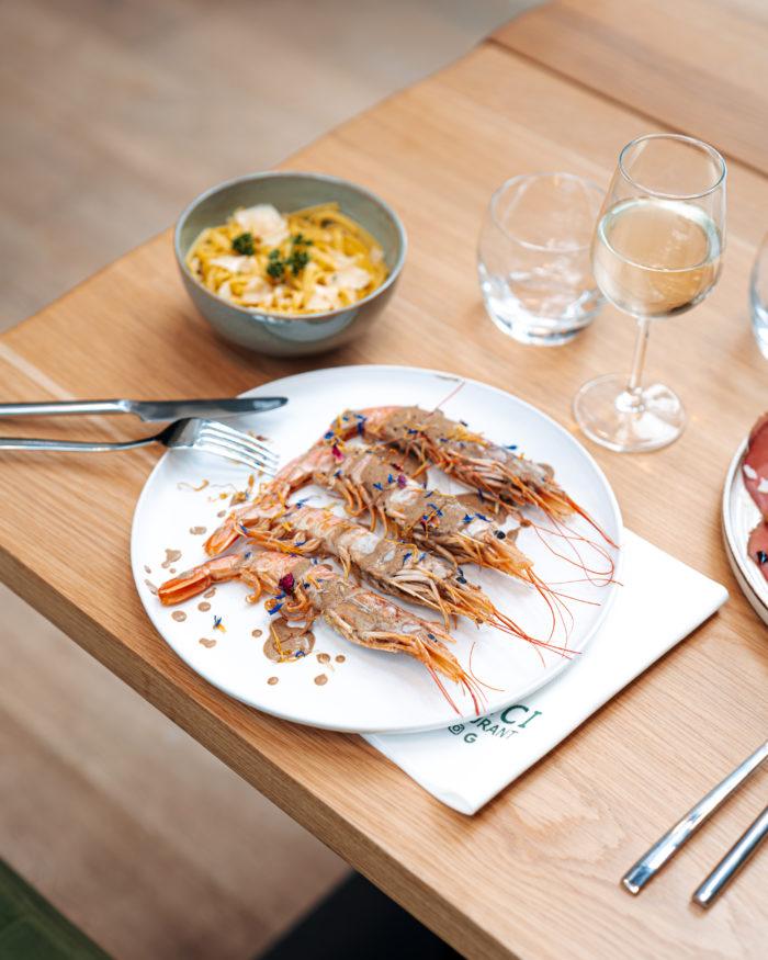 plat de gambas
